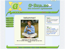 Tablet Screenshot of g-sun.no
